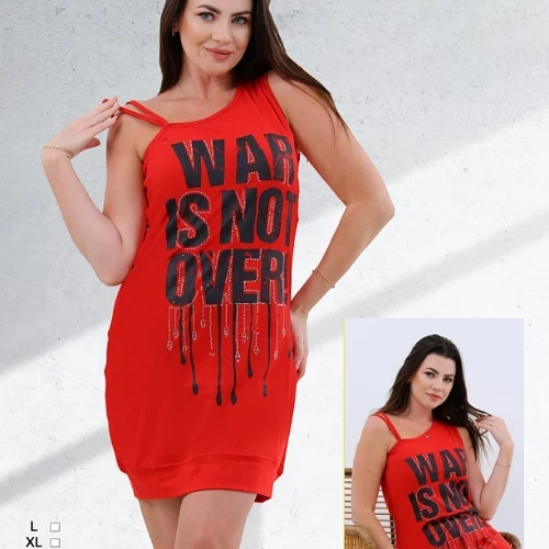 قميص قصير من القطن المصري ذو تصميم بسيط