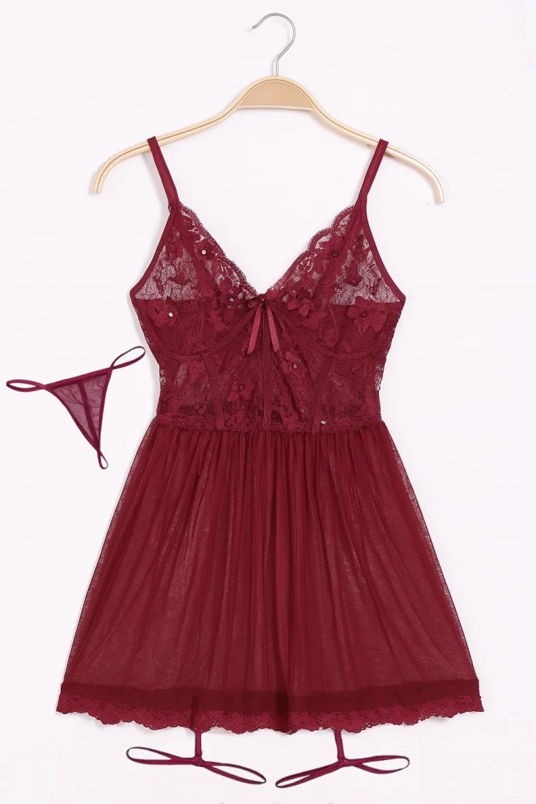 لانجري بيبي دول – أنوثة ناعمة بتفاصيل فاخرة