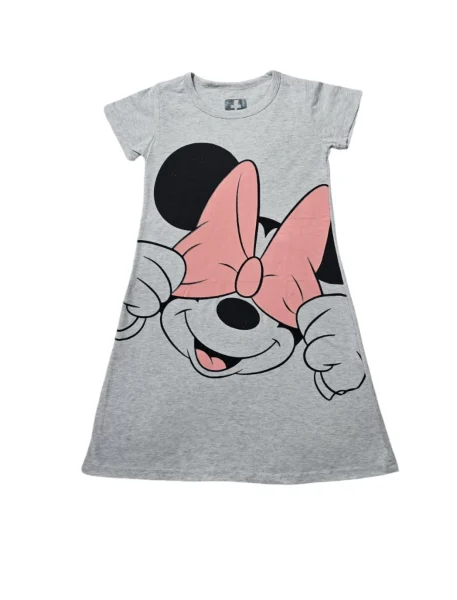 فستان بناتي قطن ميكي ماوس