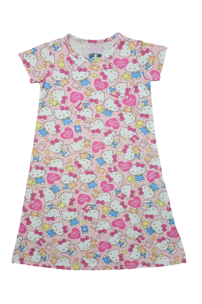 فستان نوم بتصميم هيللو كاتي