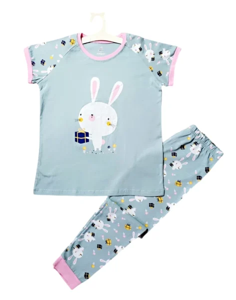 بجامه بناتي قطن تيفاني