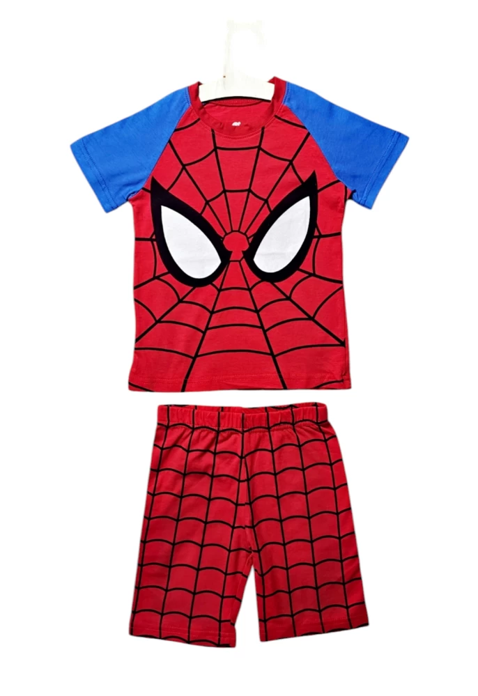 بيجاما ولادي بتصميم سبايدرمان