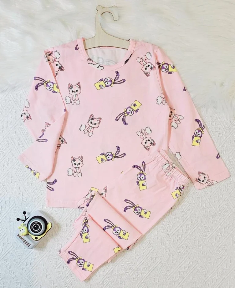 بيجامه بناتي برسومات