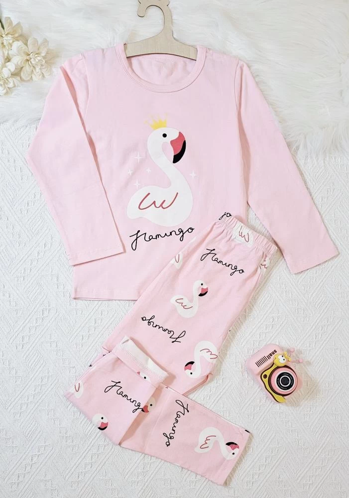 بيجامه للبنات فلامنجو