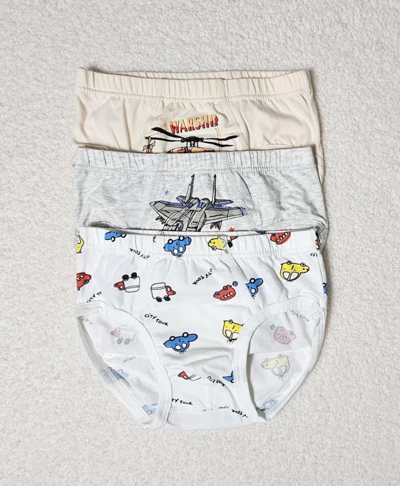 طقم لبس داخلي  الاولاد 3حبات