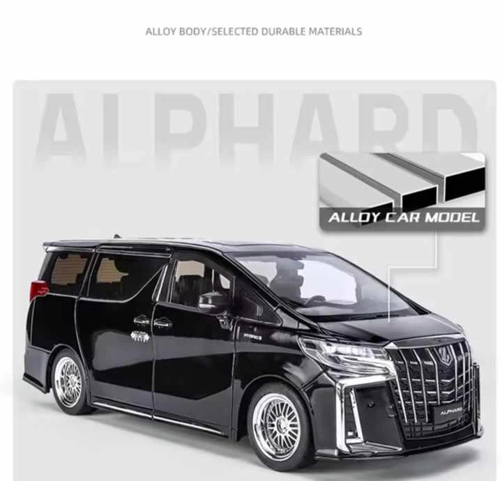 لعبه سياره  تويوتا ألفا سوداء