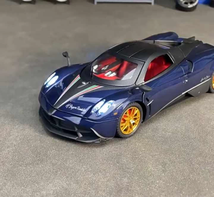 لعبه سياره باقاني  زرقاء