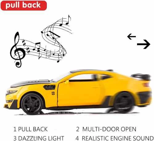 لعبه سياره شيفروليه كامارو صفراء