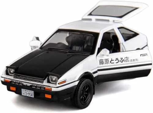 لعبه سياره تويوتا toyota بيضاء