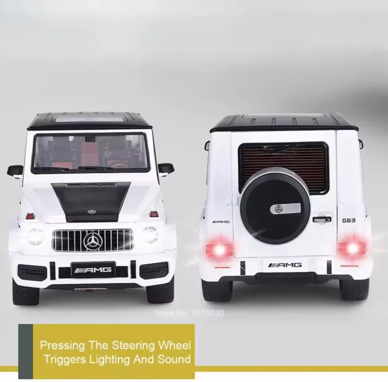 لعبه مرسيدس جي كلاس ابيض