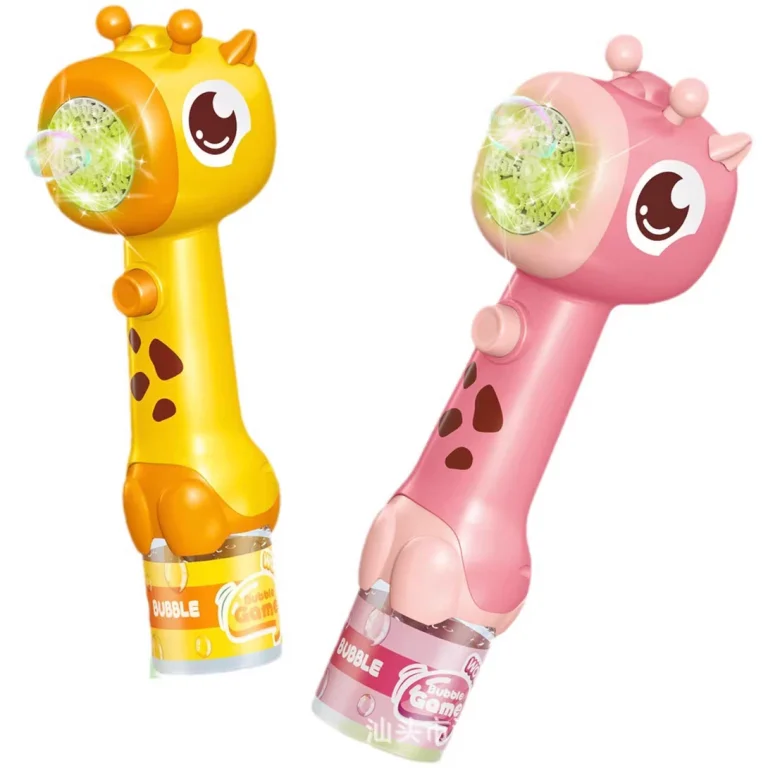 لعبه  لاخراج الفقاعات  على شكل زرافه