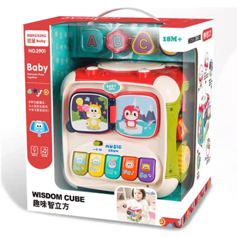 لعبه مكعب تعليمي ذكي متعدد الوظائف