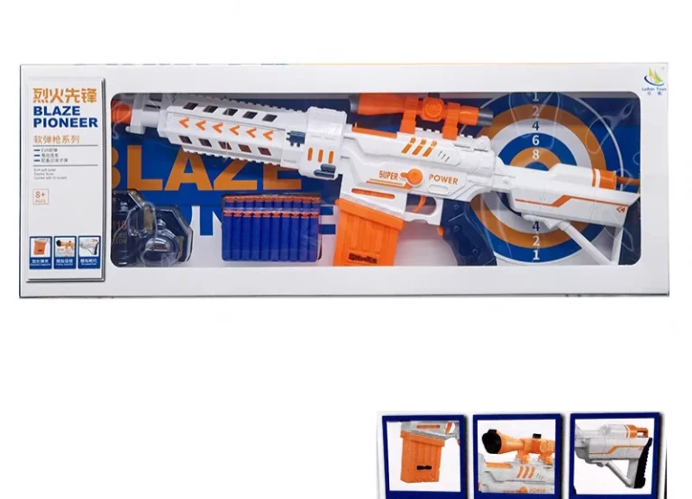 لعبه بندقيه بلاستيكيه بتصميم عصري