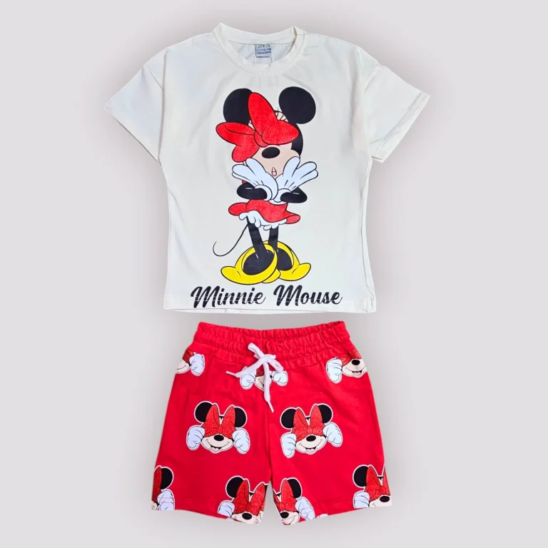 بجامة شورت ميني ماوس