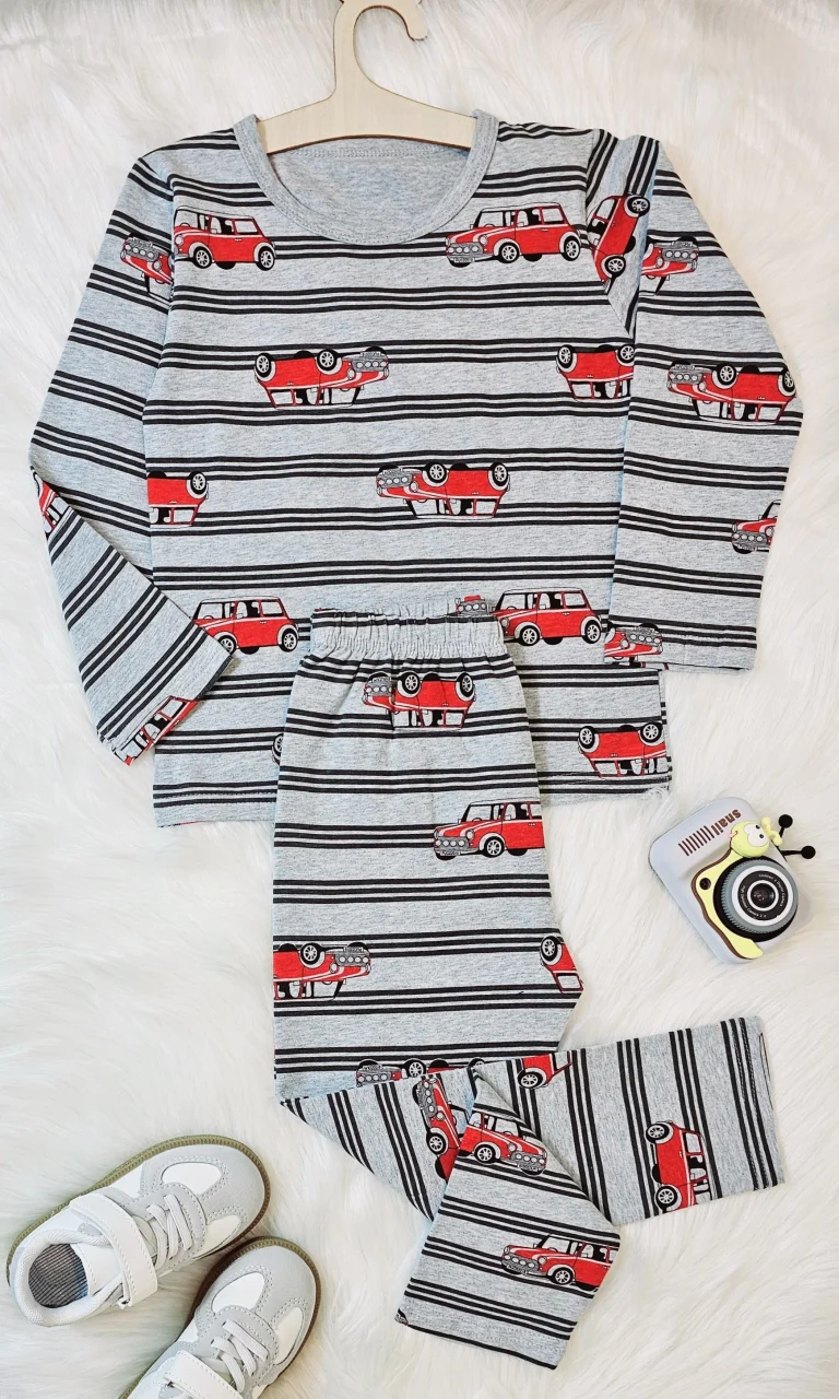 بيجامه ولادي ربيعيه لطيفه