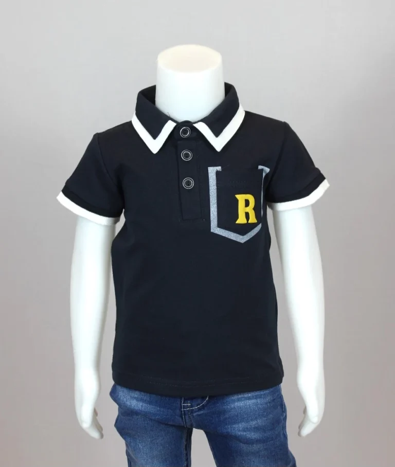 تيشرت بولو ثنائي اللون انيق