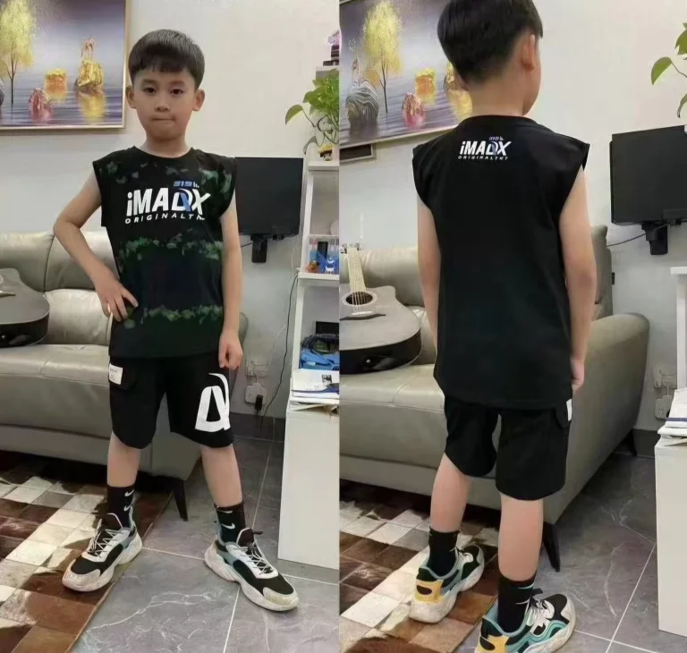 طقم ولادي شورت وتيشرت كت X