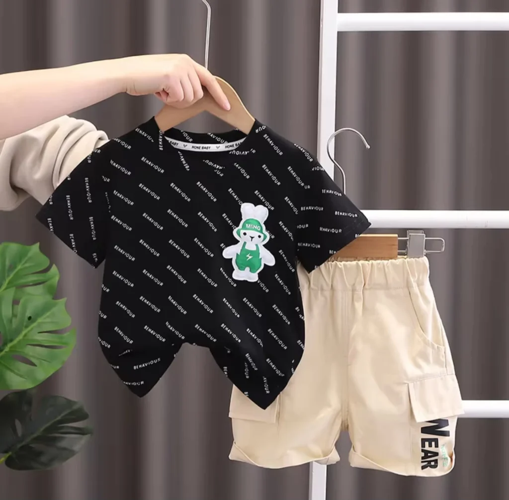 طقم صيفي  ولادي انيق