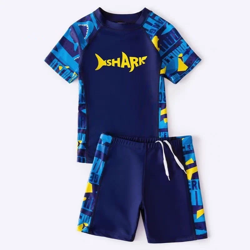 طقم سباحه ولادي برسومات