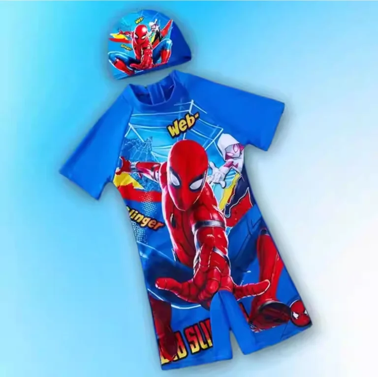 طقم سباحه من قطعتين للاولاد