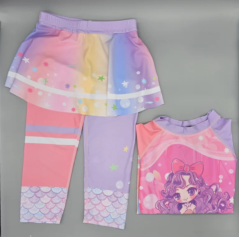 بدله سباحه للبنات من قطعتين