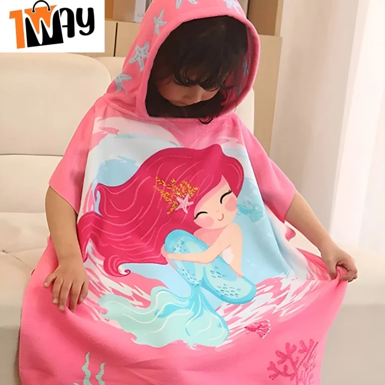 منشفة للفتيات  جميلة مقاس صغير