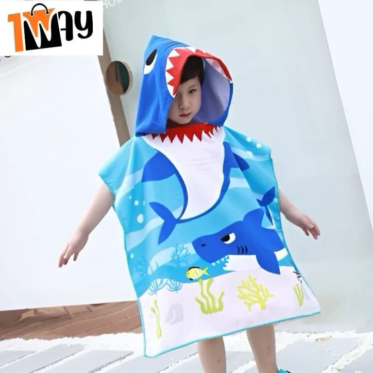 منشفة للاطفال برسوم مقاس صغير