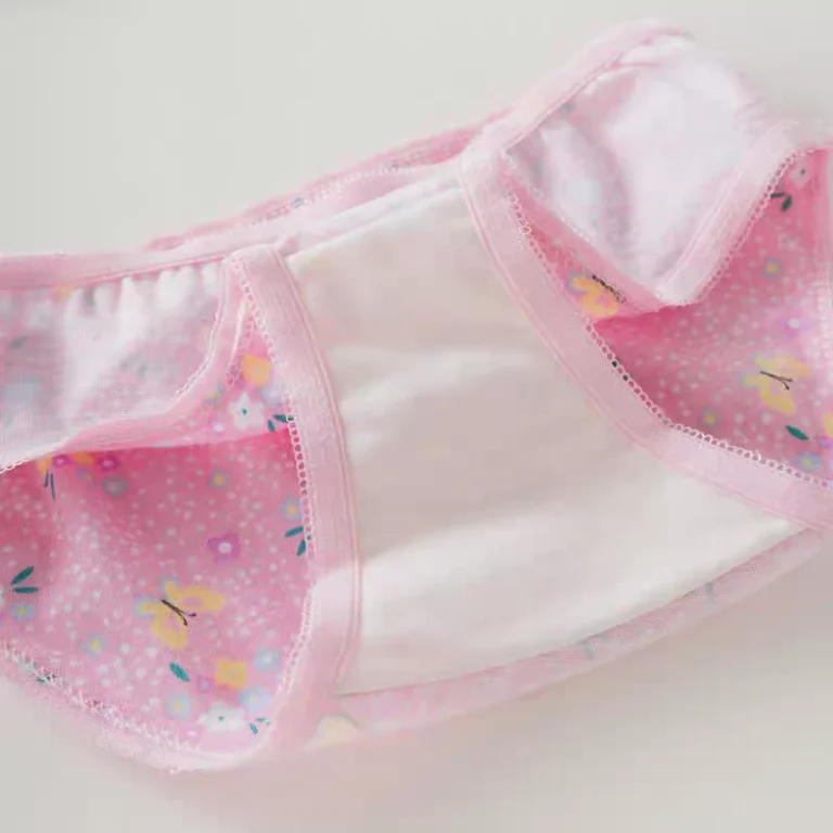 طقم داخلي قطني للبنات 3حبات