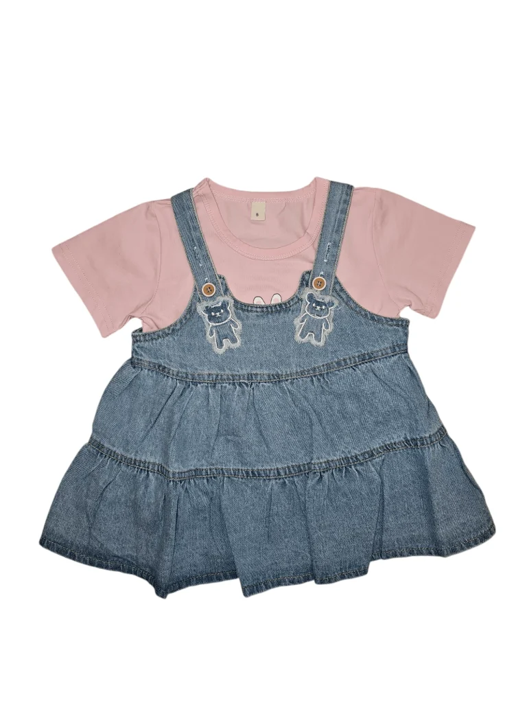 بدله بناتي تنورة جينز