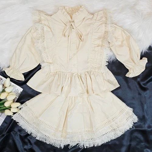 طقم كاجوال بلون موحد