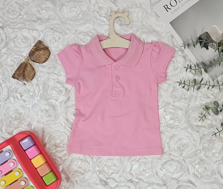 تيشرت للفتيات بتصميم ساده