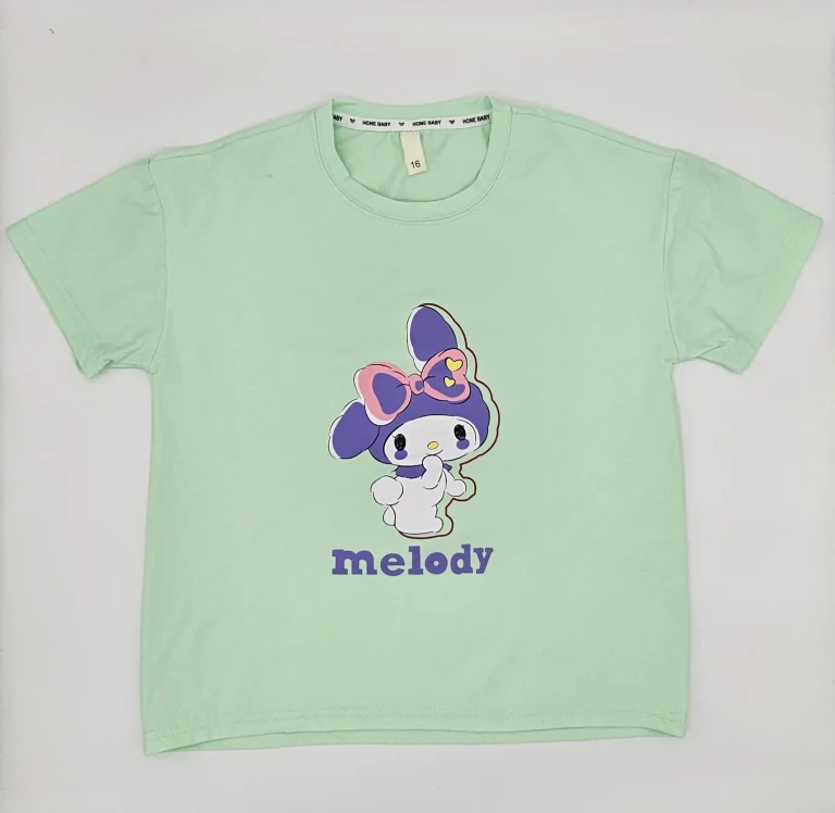 تيشرت بناتي برسوم كرومي