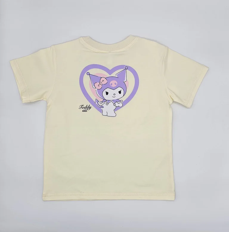 تيشرت بنات برسوم شخصيه كرومي