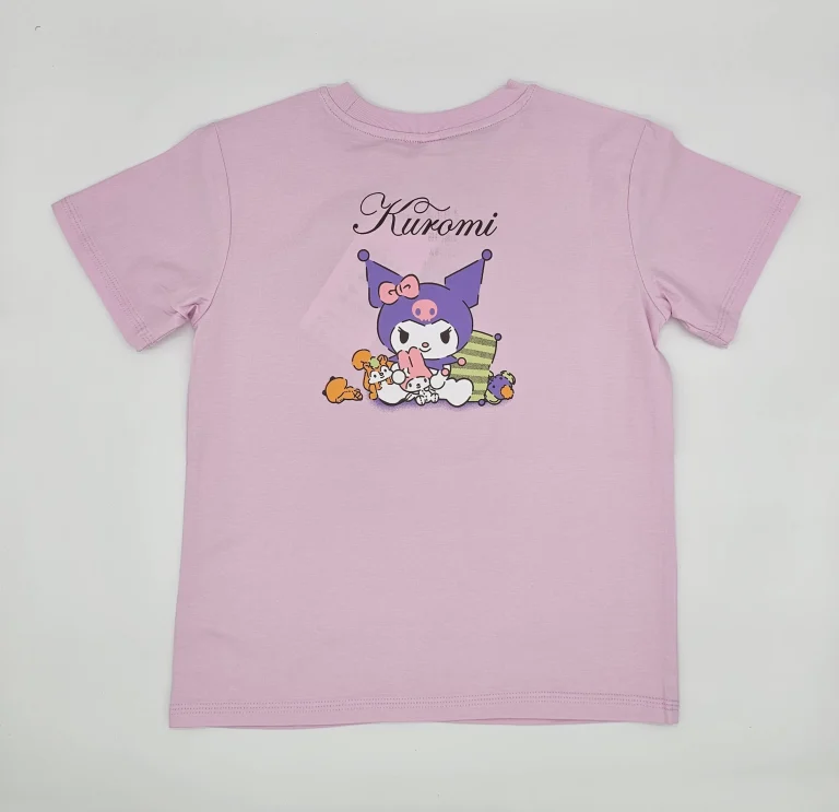 تيشرت بناتي برسوم شخصيه كرومي
