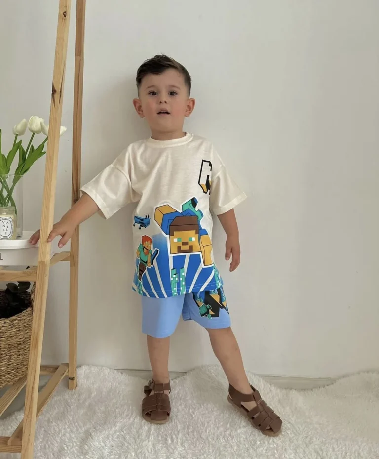 بدلة برسوم شخصيه ماين كرافت