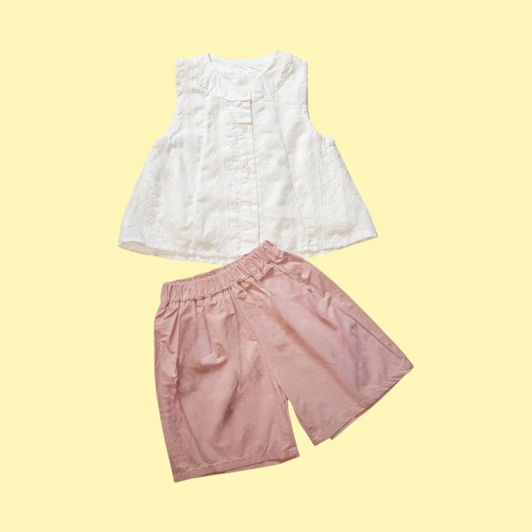 بدله بناتي صيفي بدون اكمام