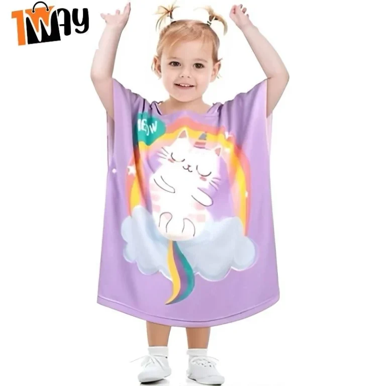 منشقة للاطفال مقاس كبير