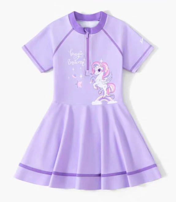 مايوه سباحه بتصميم يونيكورن