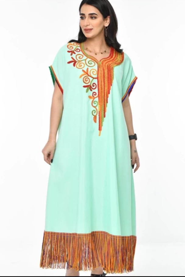 دراعة منزلية بألوان صيفية