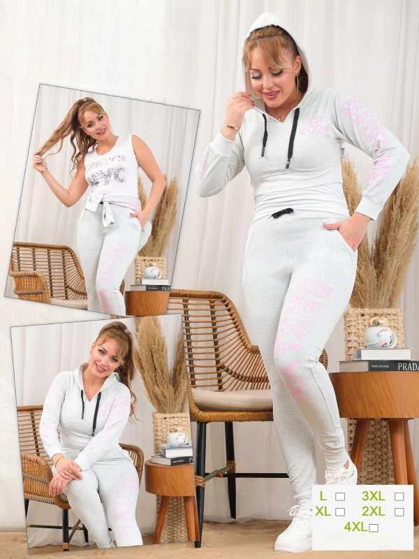 بدله نسائيه قطنيه من ثلاث قطع