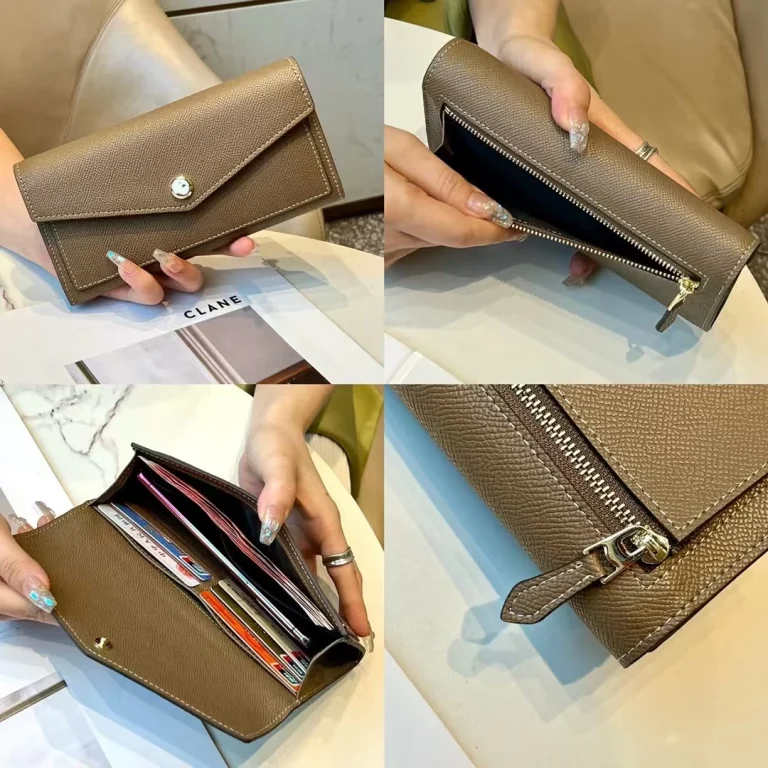 محفظه نسائيه جلديه وعصريه