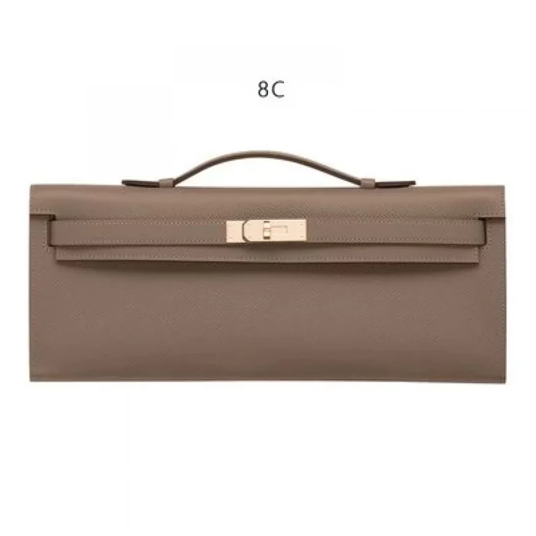 شنطه يد نسائيه أنيقه باللون البني