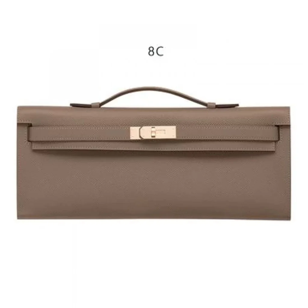 شنطه يد نسائيه أنيقه باللون البني