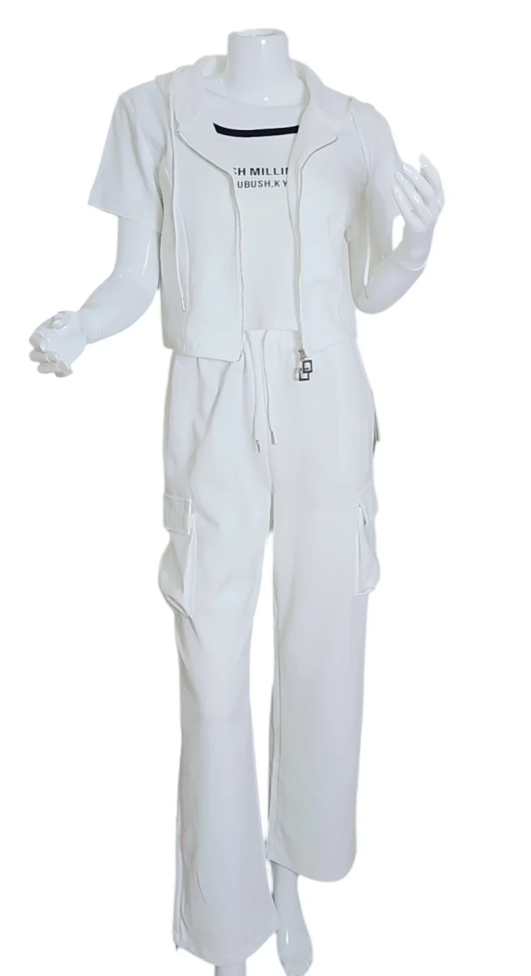 طقم كاجوال من ثلاث قطع