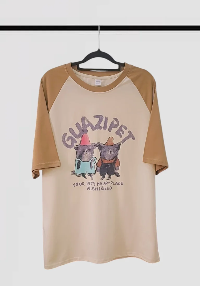 تيشرت نسائي بستايل شبابي بسيط