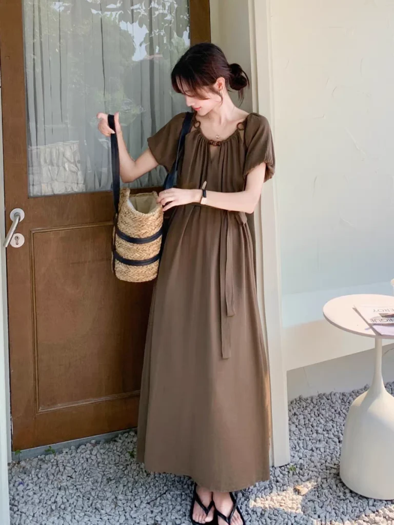 فستان فضفاض جميل وعملي