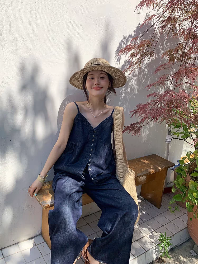 طقم نسائي صيفي واسع