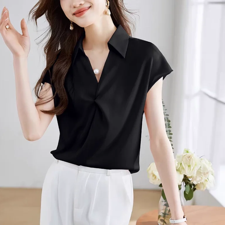 بلوزه نسائيه انيقه لون بيج