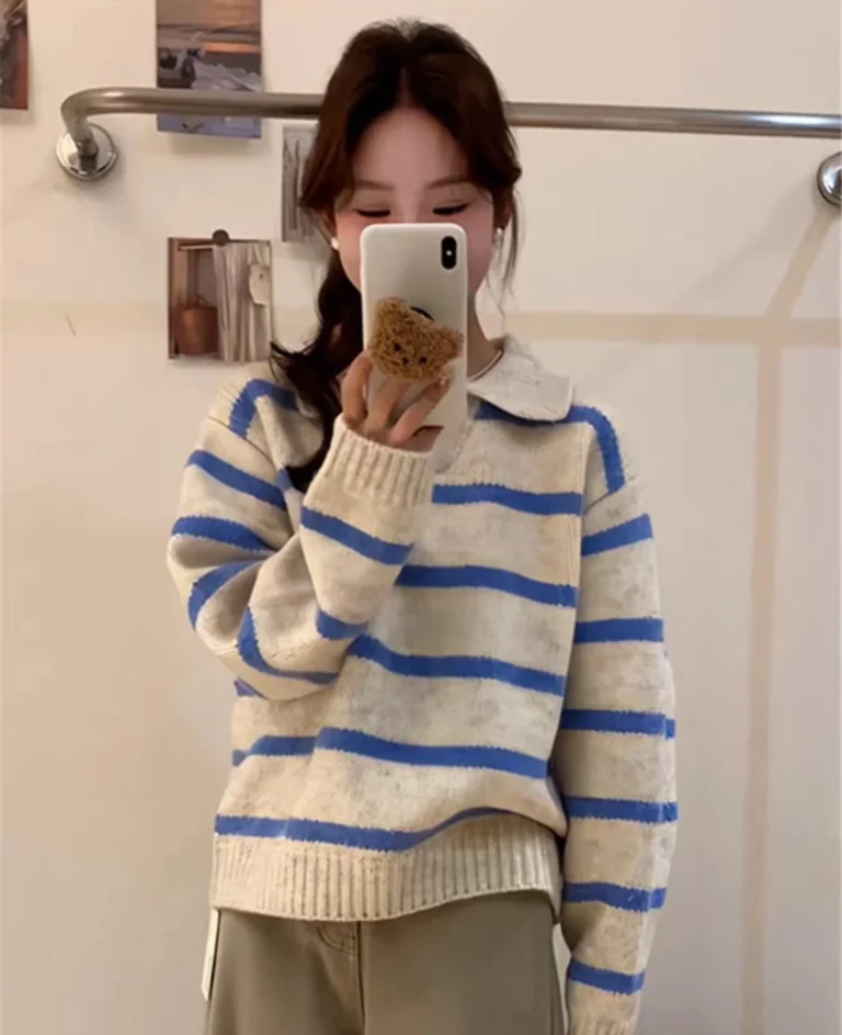 سترة صوفية بيج مخططه