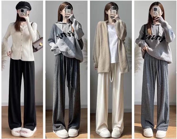 بنطلون كاجوال نسائي واسع